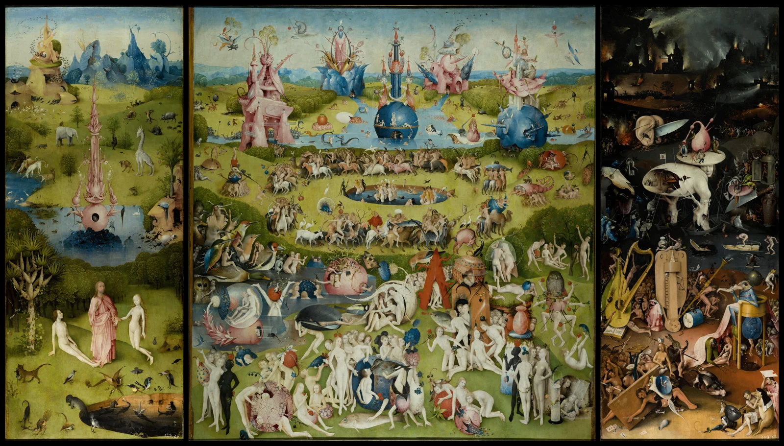 El jardín de las delicias, de El Bosco